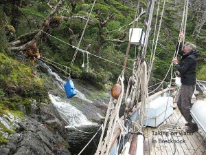Taking on water
