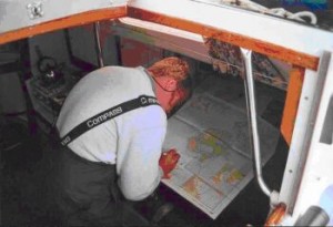 Andy navigating