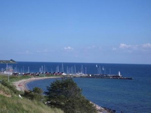The harbour at Kyrkbacken