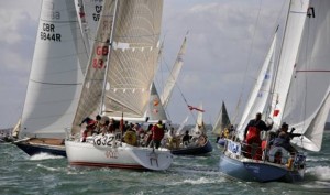 Busy day in the Solent