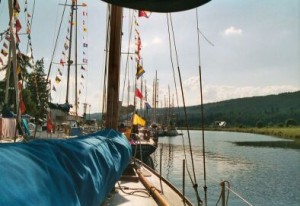 Alongside Wild Swan at Fort Augustus