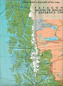 Map of Patagonia