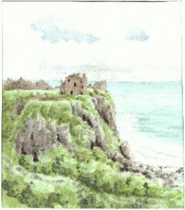 The impressive Dunnottar Castle