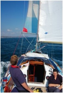 Leaving Scalpay and North up the Minch