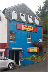 The Indian takeway in Tobermory