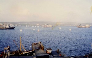 Racing in Bressay Sound