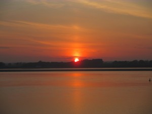 Schuuper Caernarfon sunset