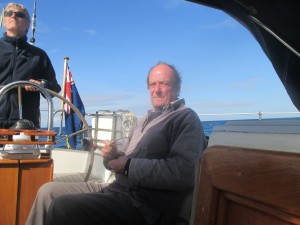 Quentin and Nick on board Schuuper